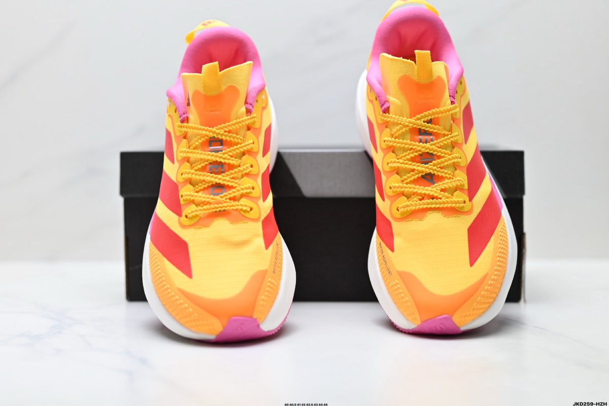 Adidas K81801550 Men's Running Shoes - 3 Colorways incl. Blue/Black & Orange/Pink
