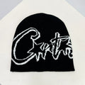 Corteiz Script Leopard Print Knit Beanie
