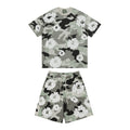 DENIM TEARS Floral Camo T-Shirt & Shorts Set