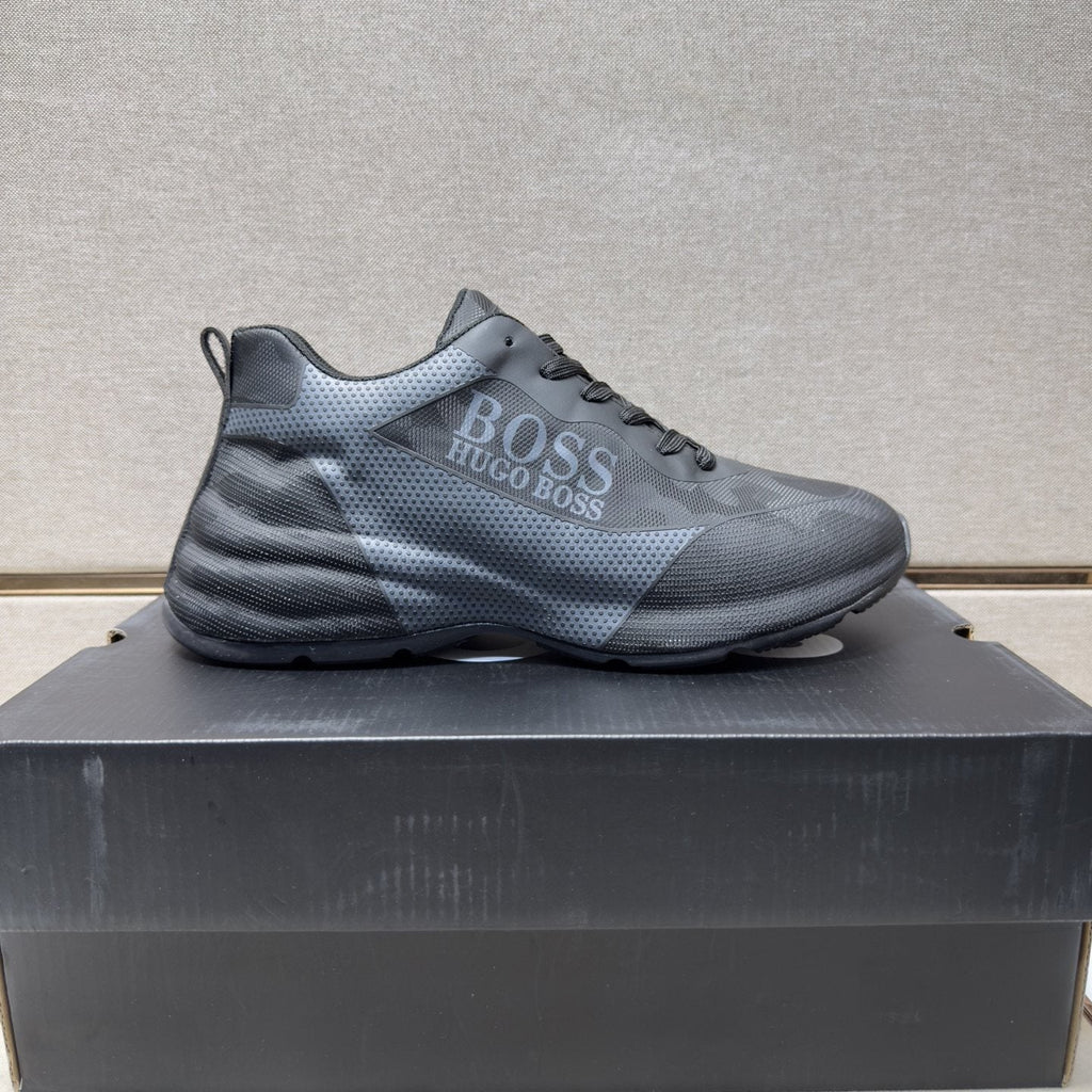Hugo Boss Men's Mesh-Panel Sneakers